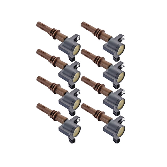 Set of 8 ISA Ignition Coils Compatible with 2011 Ford F-450 Super Duty 6.7L Replacement for FD509