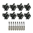 thumbnail image 1 of Set of 8 ISA Ignition Coils and 8 ISA Spark Plugs Compatible with 1998 Chevrolet Corvette 5.7L V8 Replacement for UF192 C1144 GN10374, 1 of 4