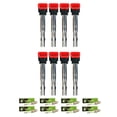 thumbnail image 1 of Set of 8 ISA Ignition Coils and 8 Spark Plugs Compatible with  2008-2009 Audi Q7 Premium Sport Utility 4-Door 4.2L  Replacement for UF529, 1 of 1