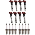 thumbnail image 1 of Set of 8 ISA Ignition Coils and 8 Spark Plugs Compatible with Audi A8 Quattro 2003-2006 4.2L V8 4172cc -ci  Replacement for UF418, 1 of 1
