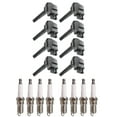 thumbnail image 1 of Set of 8 ISA Ignition Coils and 8 Spark Plugs Compatible with Lexus GS400 1998-2000 4.0L V8 3969cc -ci  Replacement for UF229, 1 of 1