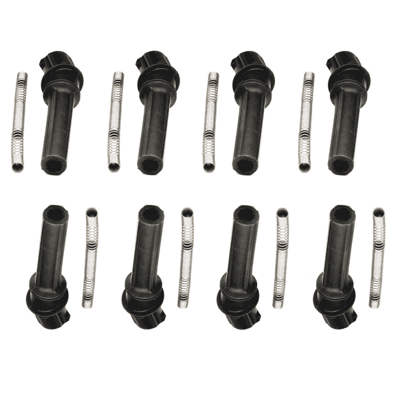 Set of 8 Ignition Coil Boots replace for 04-09 Ford E-350 Super Duty 5.4L V8/6.8L V10 Replacement for DG508 DG457 DG491 C1417