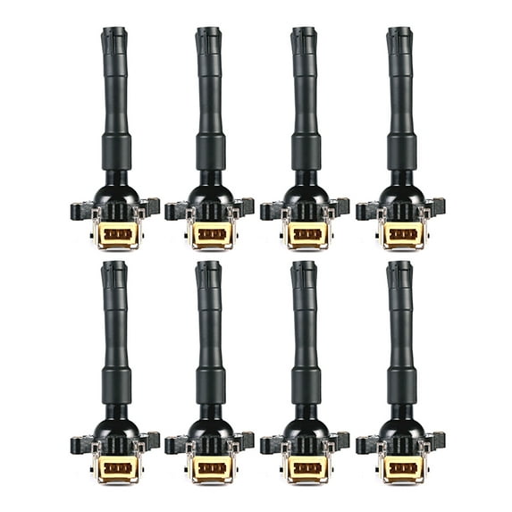 Set of 8 Ignition Coils Compatible with 1996-2001 BMW 740iL 4.4L V8 Replacement for UF300 UF354 C1239