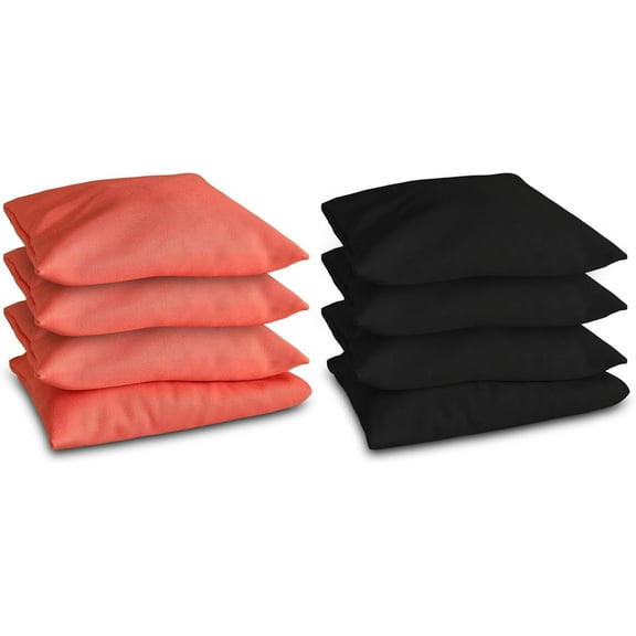 Set of 8 Regulation Cornhole Bags,Double Stiched - Standard Corn Hole Bean Bags for Tossing Game All Ages