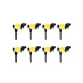 thumbnail image 1 of Set of 8 Yellow Ignition Coils Compatible with 2004-2005 Dodge Ram 3500 5.7L Replacement for UF378, 1 of 3