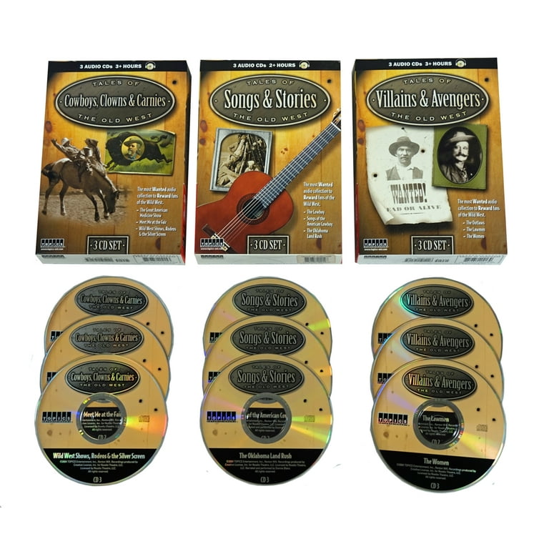 SET OF 9 WESTERNS