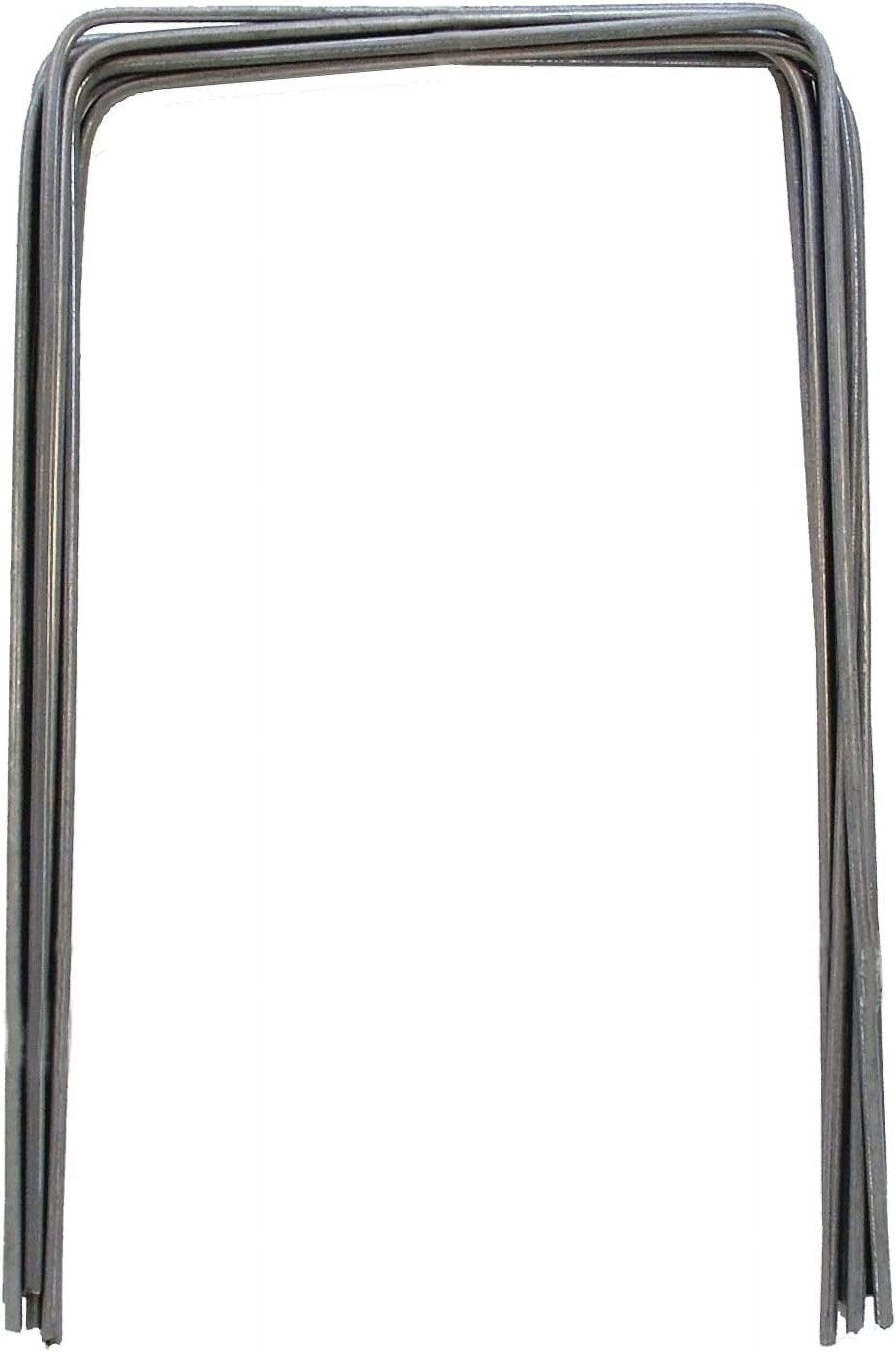 Set of 9 Croquet Wickets, 6" Wide, Square Replacement Hoops