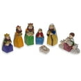 thumbnail image 1 of Set of 9 Hand Painted Mini Nativity Scene Set Figurines, 1 of 3
