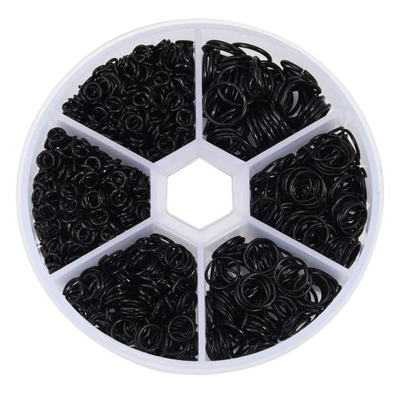 Set of 970 Small Open Key Rings for Crafts Necklaces Bracelets Connecting Rings