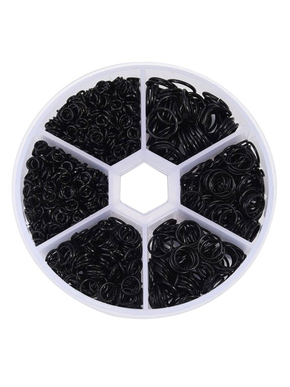 Set of 970 Small Open Key Rings for Crafts Necklaces Bracelets Connecting Rings