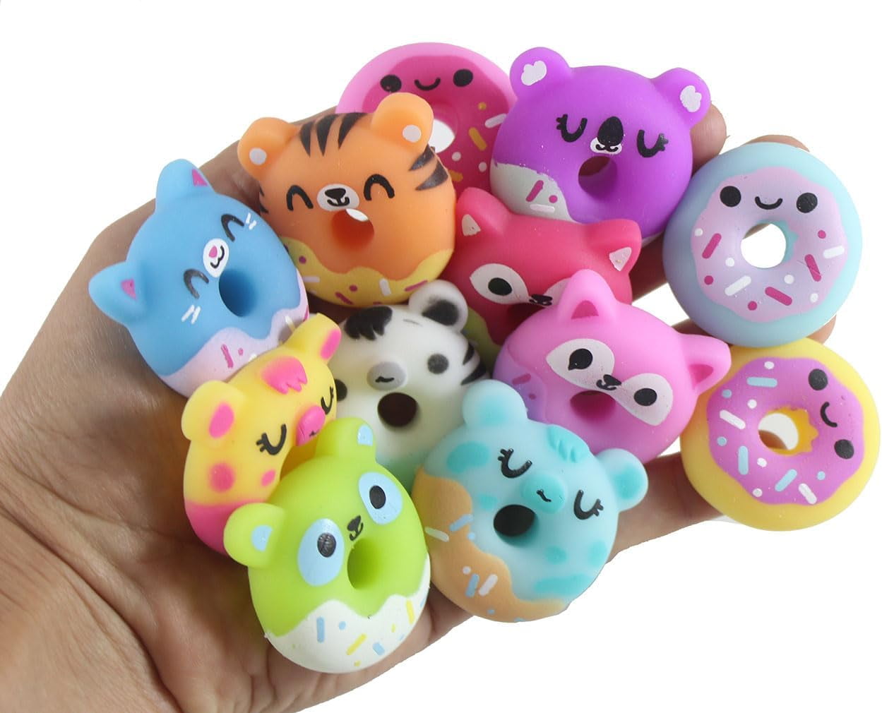 Set of 24 Mochi Animals - Woodland & Wild Safari Animal Set of 24 Mochi Animals - Woodland & Wild Safari Animal