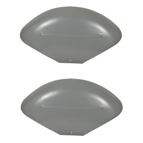 Set of Aftermarket Fender W/O Brackets Fits Massey Ferguson Replaces 526904M1, 526904M91, 526905M91