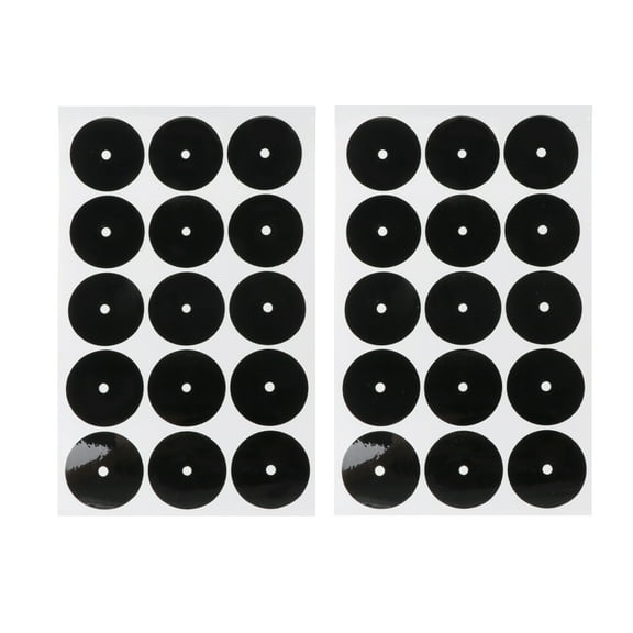 Set of Billiard Table Marker Dots Position Stickers for Billiards Practice Use