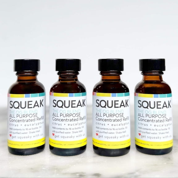 Set of FOUR | ALL PURPOSE OG Blend Concentrated Refill | citrus + eucalyptus