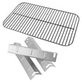 thumbnail image 1 of Set of Porcelain Cooking Grid and Three Stainless Steel Heat Plates for 3 Burner Expert Bbq Grill Model, 1 of 7