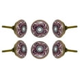 thumbnail image 1 of Set of Six Cairo Ceramic Knobs, 1 of 7