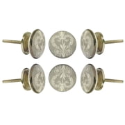 Set of Six Ceramic Wamer Cabinet Knobs by Trinca Ferro