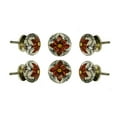 thumbnail image 1 of Set of Six Gypsy Ceramic Cabinet Knobs by Trinca-Ferro, 1 of 7
