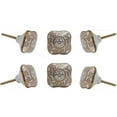 thumbnail image 1 of Set of Six ceramic Amgel Cabinet Knobs by Trinca-Ferro, 1 of 8