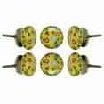 thumbnail image 1 of Set of Six ceramic Field Knobs, 1 of 7