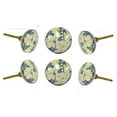 thumbnail image 1 of Set of Six ceramic saint nicolas Knobs, 1 of 7