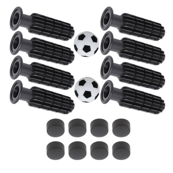 Set of Table Foosball Handles Tables Football Handle Robust Tables Foosball Tool Part for Table Football Lover