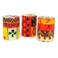 thumbnail image 1 of Set of Three Boxed Hand-Painted Candles - Indaeuko Design - Nobunto, 1 of 2