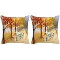 thumbnail image 1 of Set of Two-18" Bicycle Toss Pillows, 1 of 2