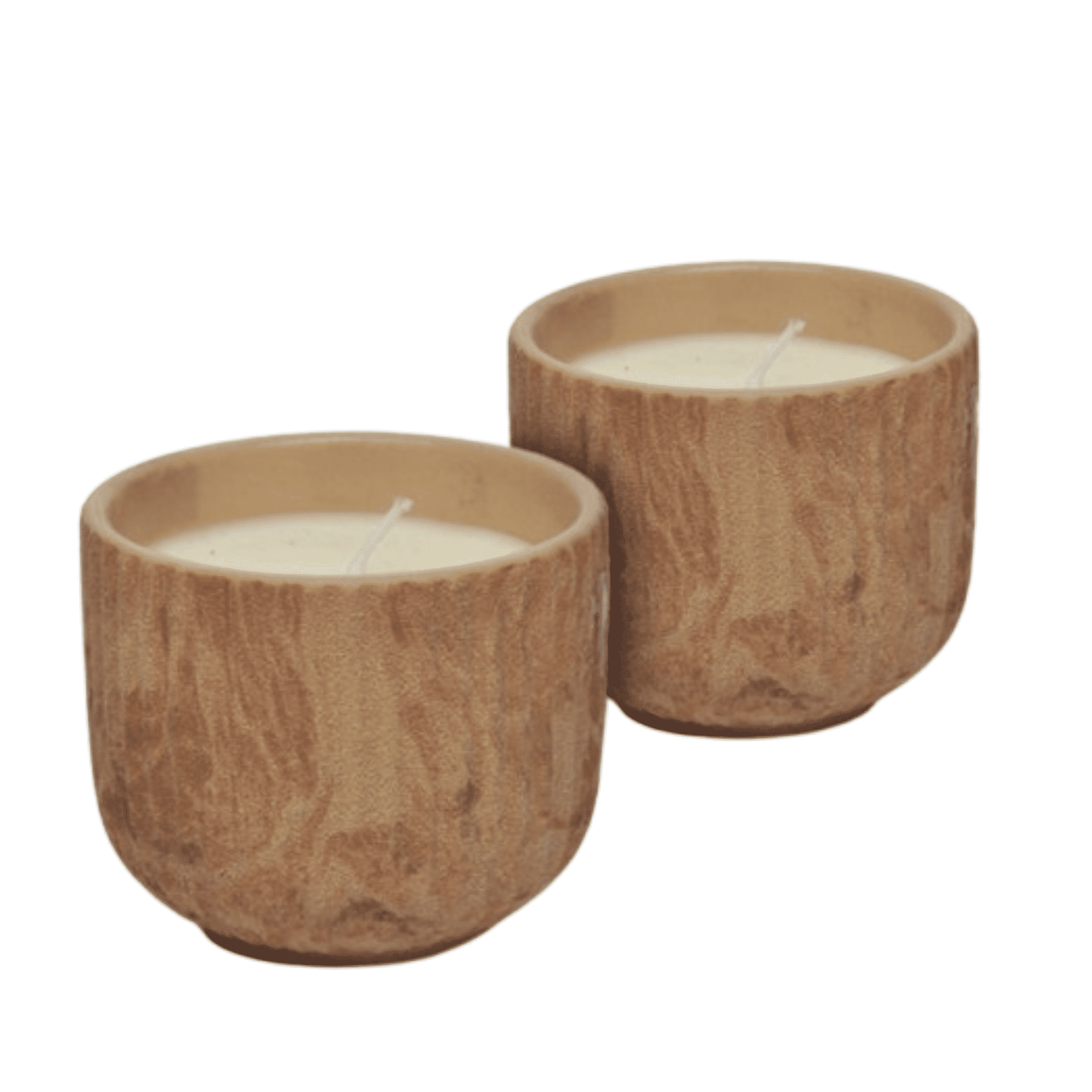 Aria Home Ceramic Candleware 8oz Floral Scented Jar Candles with 4h Burn Time, Set of 2