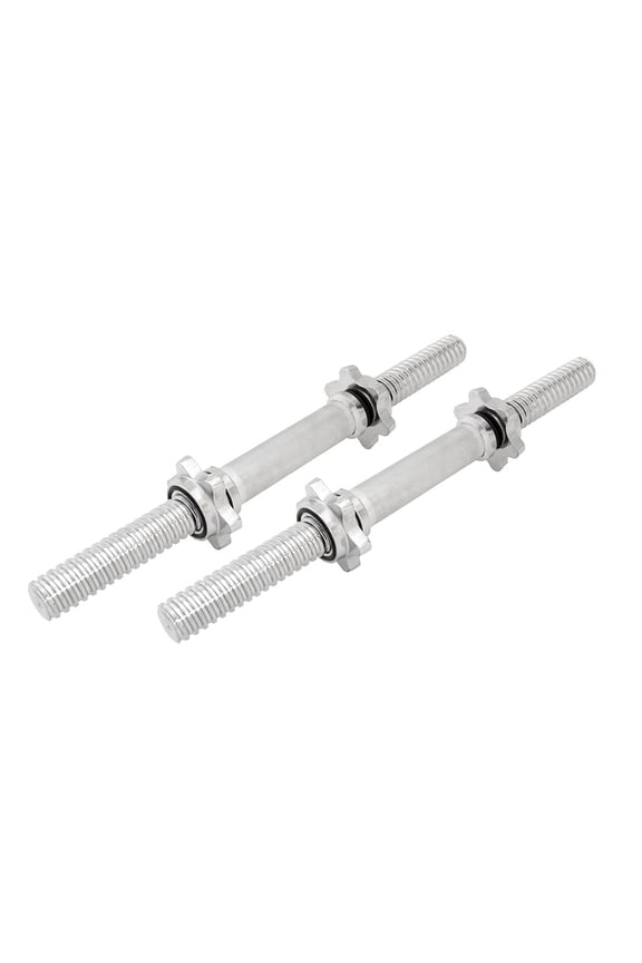 Set of Two Dumbbell Bars Only With Star Collars
