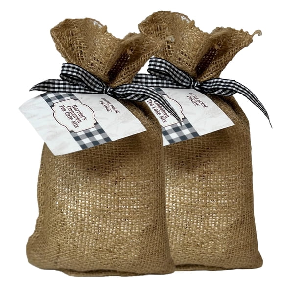 Set of Two Little House on the Prairie Pantry, Harriet's Cinnamon Sugar Tea Cake Mix