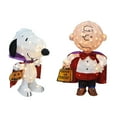 thumbnail image 1 of Set of Two Peanuts 3D Pre-Lit LED Yard Art Vampires, 1 of 4