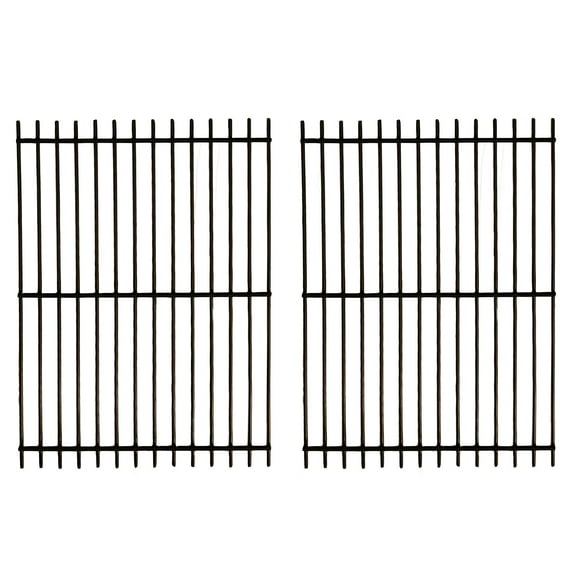 Set of Two Porcelain Wire Cooking Grids for Backyard Grill Models BY13-101-001-10, GBC1205W, Master Cook 3 Burner Grill