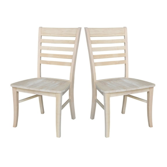 Set of Two Roma Ladderback Chairs