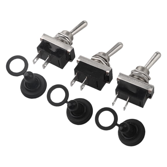 Set of Waterproof Two Way Toggle Switches Suitable for Electronic Devices