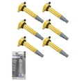 thumbnail image 1 of Set of Yellow Ignition Coils and Tune-Up Grease Compatible with 2008-2010 Dodge Grand Caravan 4.0L V6 3952cc 241ci Replacement for UF502, UF609, 1 of 1
