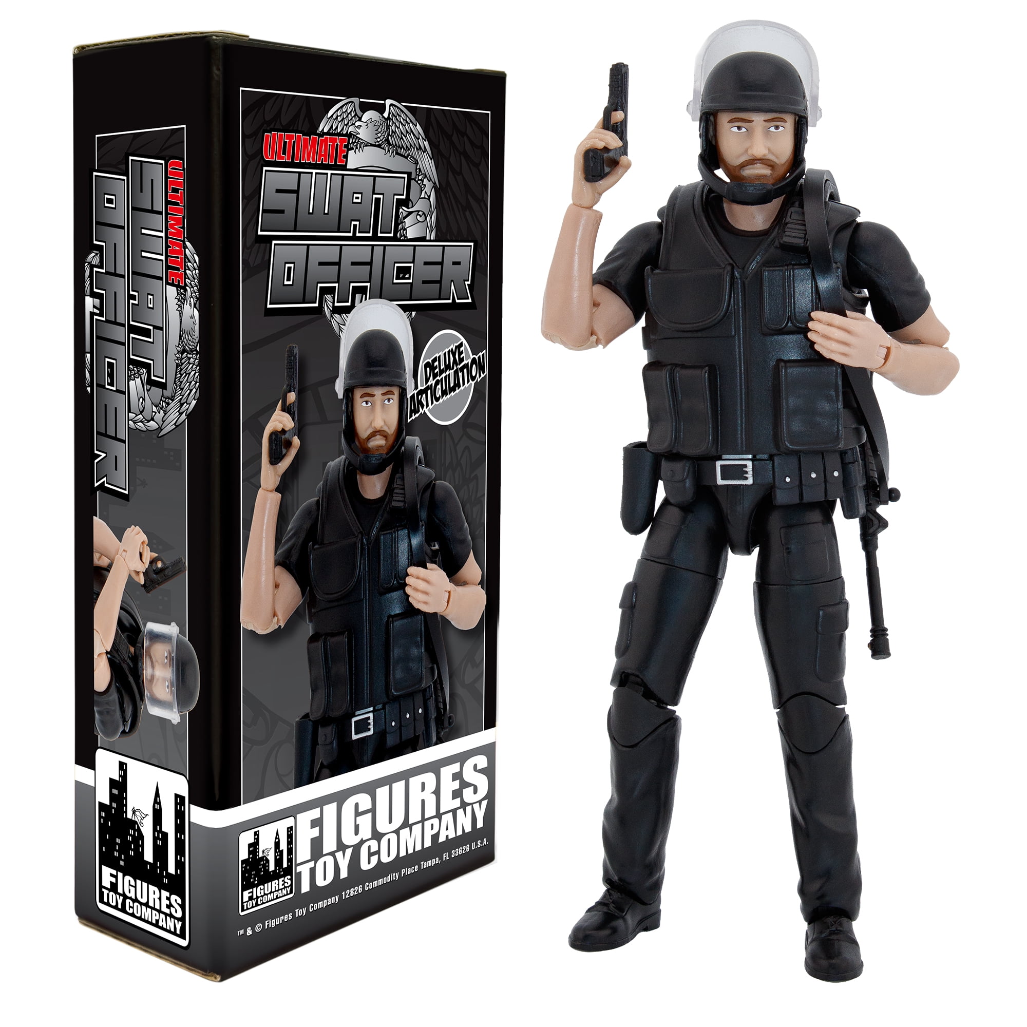 Ultimate 6.5 Inch Swat Officer Action Figure With Deluxe