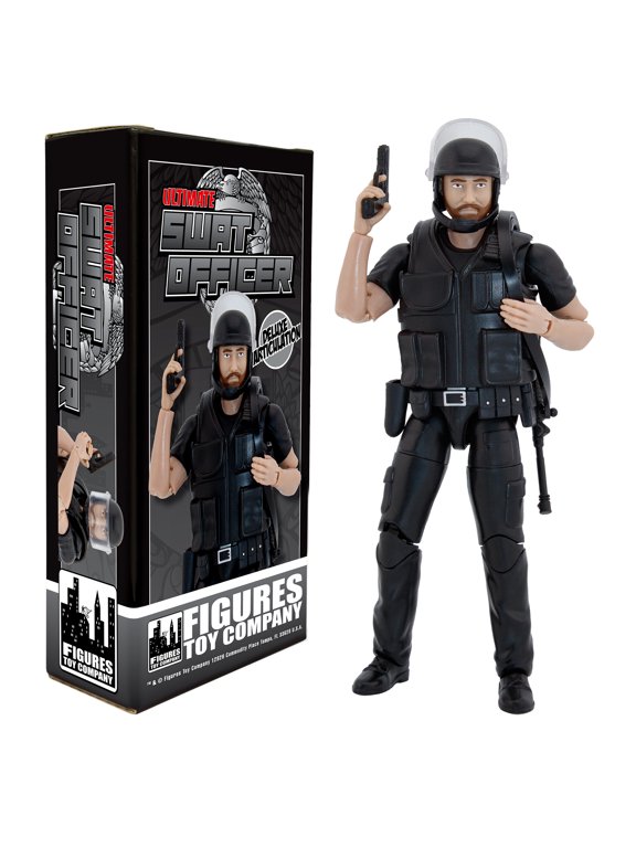 Ultimate 6.5 Inch Swat Officer Action Figure With Deluxe Articulation
