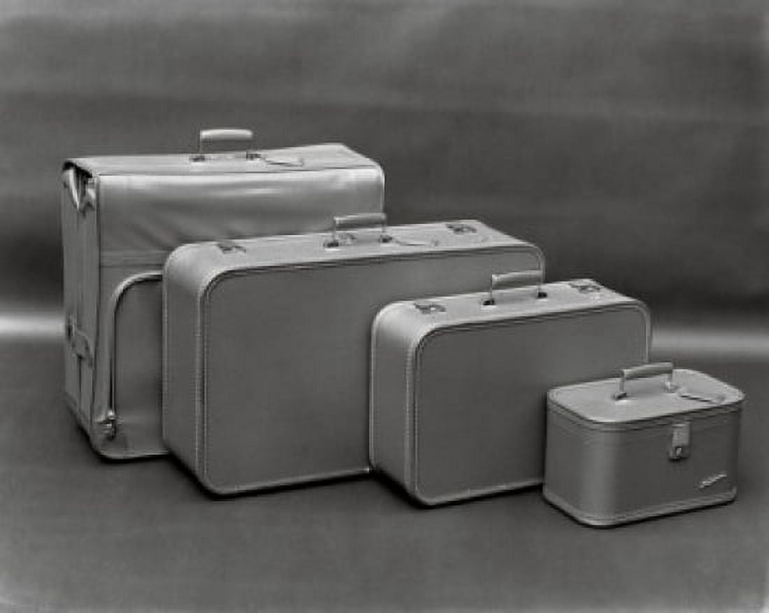 Set of briefcases Canvas Art - (18 x 24)