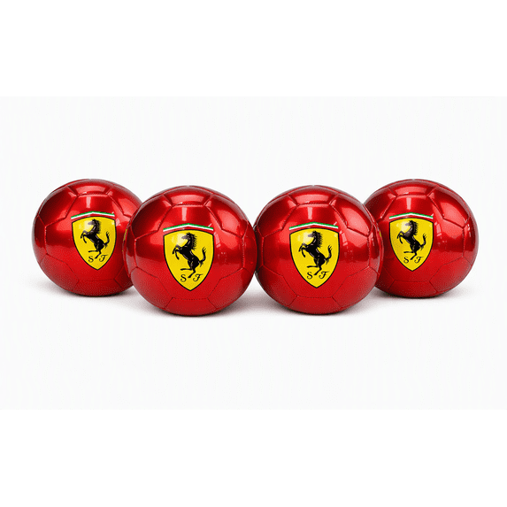 Set of four Ferrari No. 2 Limited Edition Metallic Mini 7’ inches size ...