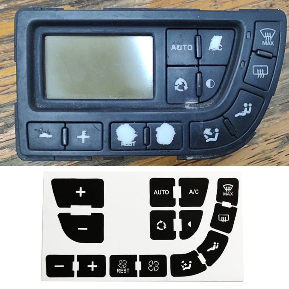 Set of stickers to repair the Clima Buttons for C4 for Grand for ...