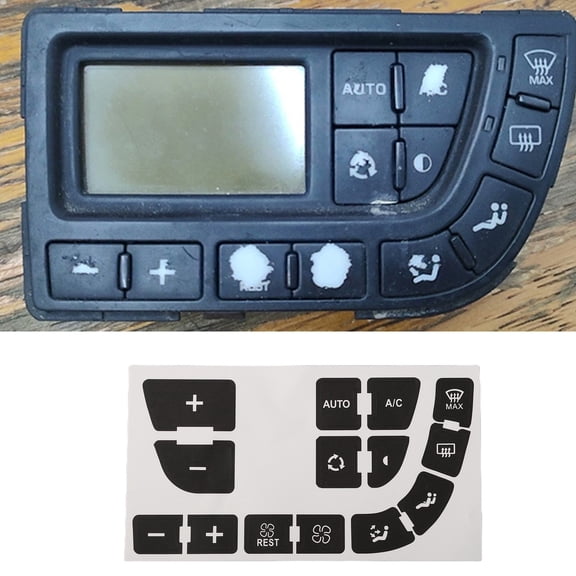 Set of stickers to repair the Clima Buttons for C4 for Grand for