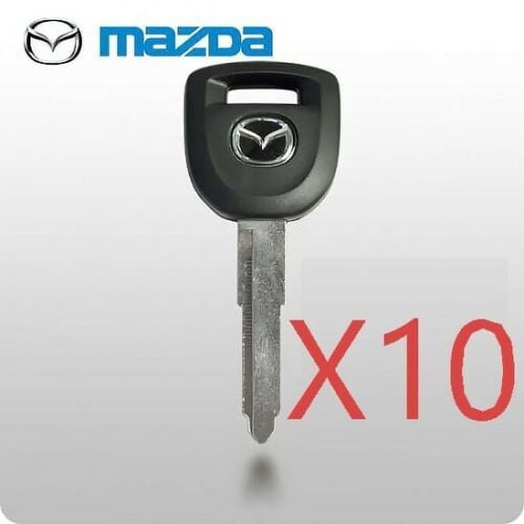 Set of10 Mazda MZ34 / MAZ24RT17 Transponder Chip Key 2004-2011 VLS