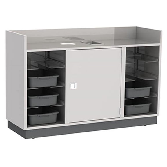 Set-up Stations Mobile Laminate- Gray