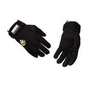 SetWear EZ-Fit Gloves, Pair Small Size 8 Approximatly 3-3.5/ 7.62-8.89cm, Black/Black