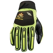 SetWear OIL-06-012 Oil Rigger Glove, Black & Green, XX-Large