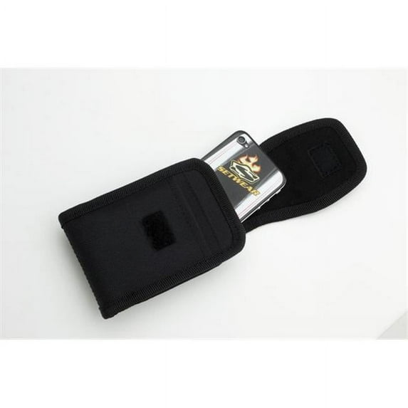 SetWear SW-05-510 5 x 3.5 in. Smart Phone Pouch, Black