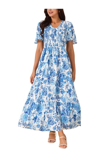 Shop Long-Sleeved Dresses in Stylish Colors at Walmart Today
