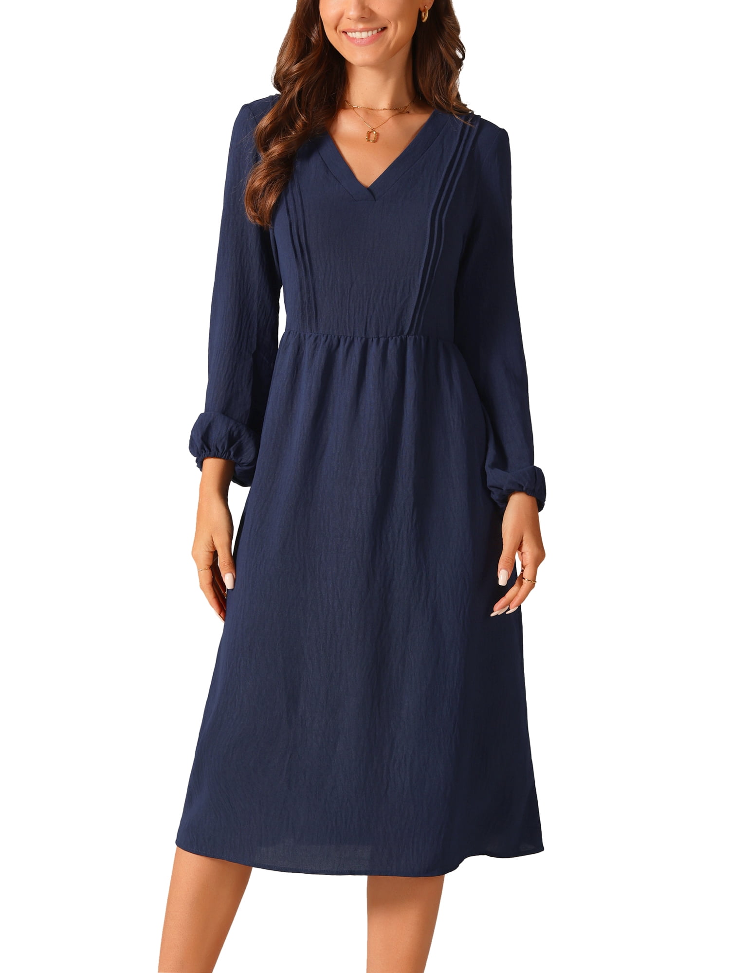 green emerald velvet dress Shop Red Fit And Flare Midi Dress - for Women | OUTZIDR main image 1