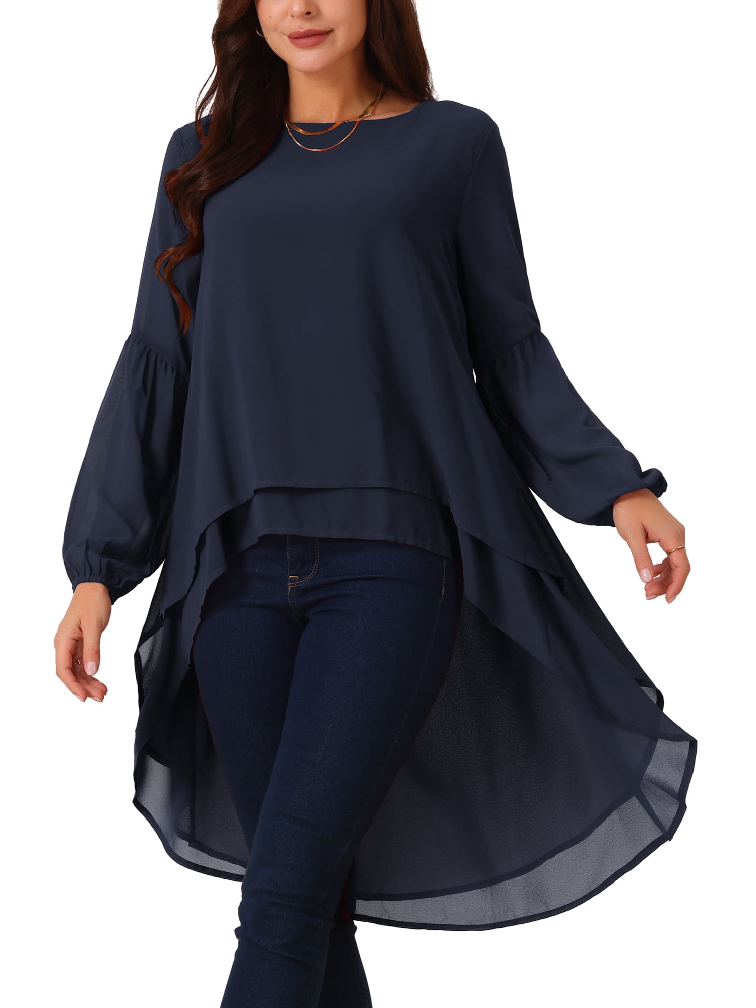 トップス ENFOLD ASYMMETRY-BLOUSE 19984067_44961832_600.jpg